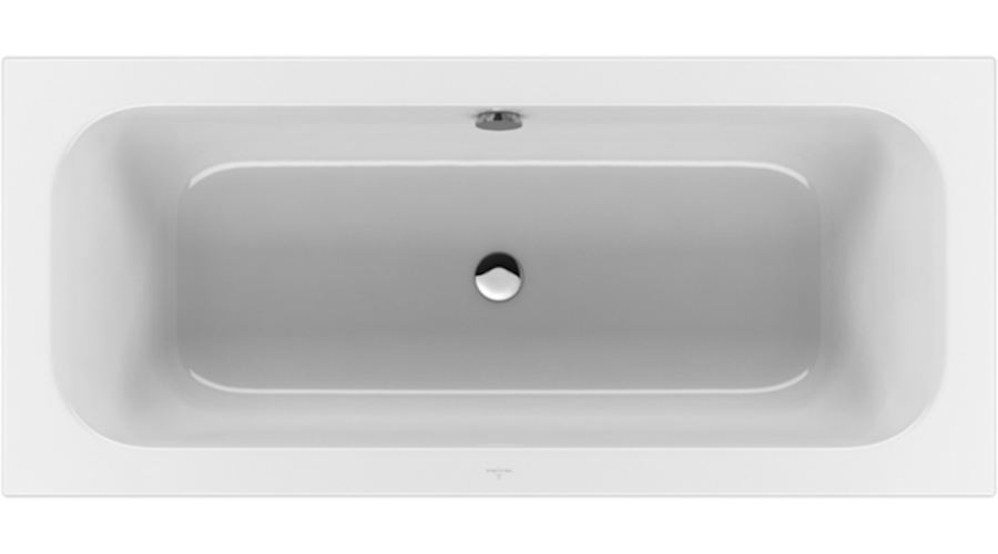 Ванна акриловая Villeroy & Boch Loop & Friends 180х80 см прямоугольная UBA180LFS2V-01 (детальная фотография)