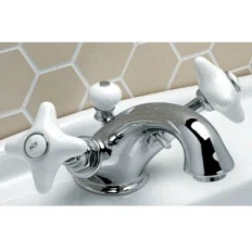 Смеситель для раковины Devon&Devon White Rose UTWR710