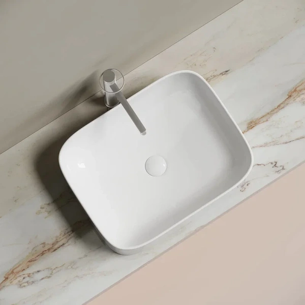 Раковина Ceramica Nova Element 50 см белая CN6052 (детальная фотография), белые