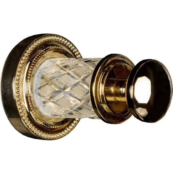 Крючок для ванной Boheme Murano Cristal золото 10906-CRST-G (детальная фотография)