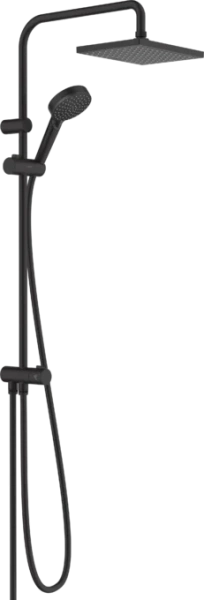 Душевая стойка Hansgrohe Vernis Shape черная матовая 26289670 (детальная фотография)