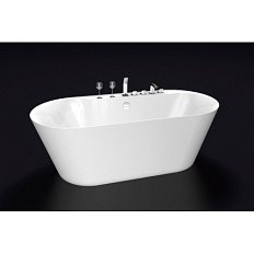 Ванна акриловая BelBagno 180х85 см белая