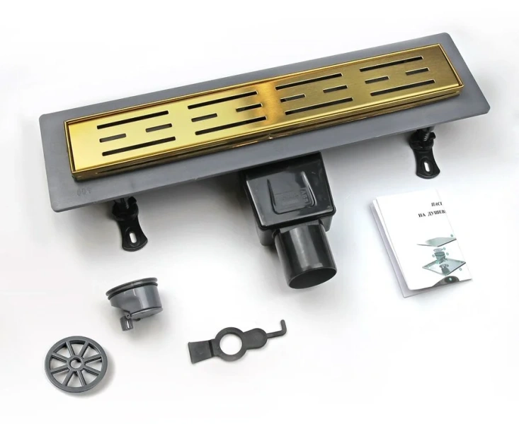 Душевой лоток RGW Drain Leo 60 см золото 60213060-06 (детальная фотография), золото