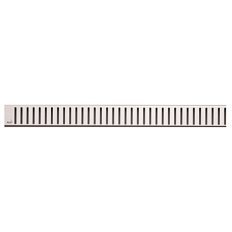 Решетка Alcaplast Pure 85 см хром матовый