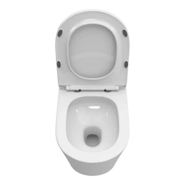 Унитаз подвесной BelBagno Tre безободковый BB5180CH-TOR/SC (детальная фотография), фаянс, керамика