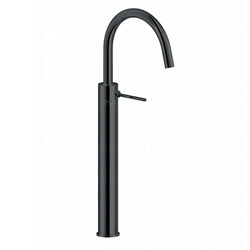 Смеситель для раковины Nobili Velis черный глянцевый - фото 3