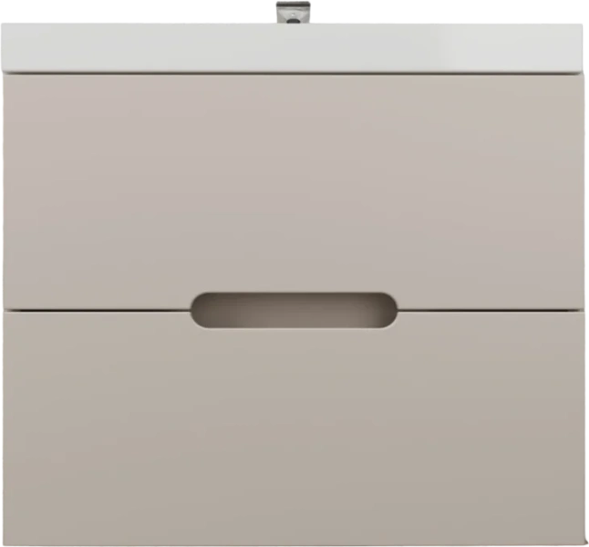 Тумба под раковину подвесная Style Line Матис 70 см крем ЛС-00002309 (детальная фотография), бежевая