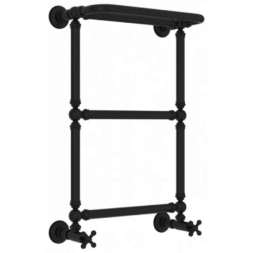 Полотенцесушитель водяной Сунержа Ренессанс 40х66 см черный матовый - фото 11