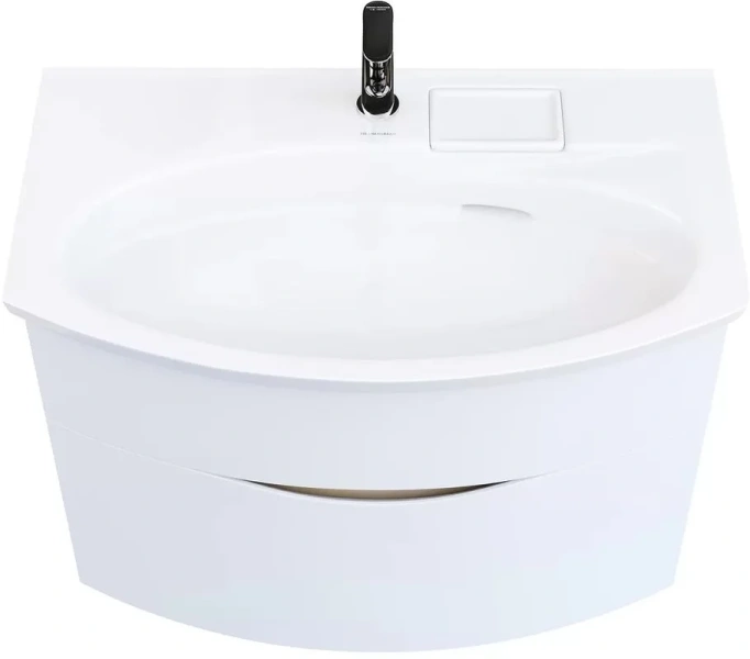 Тумба под раковину подвесная Kerama Marazzi Riva 80 cм белая RV.80\WHT.M (детальная фотография), в наличии index_1