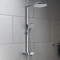 Душевая стойка Black&White Universe хром