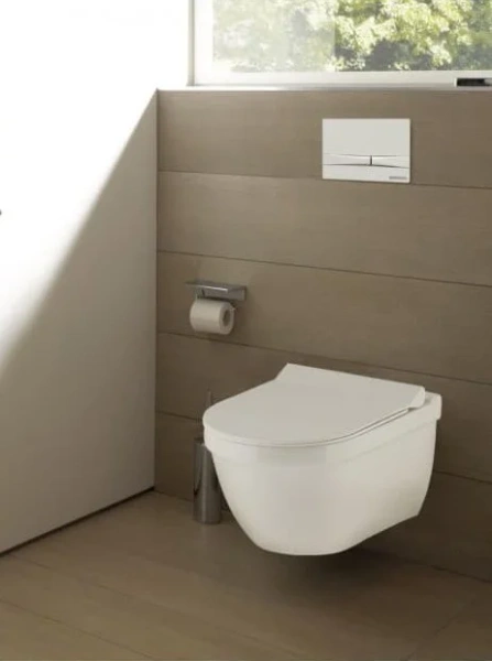 Клавиша смыва BERGES Novum F1 04005 пластик (детальная фотография), слив эконом-стандарт с двумя клавишами