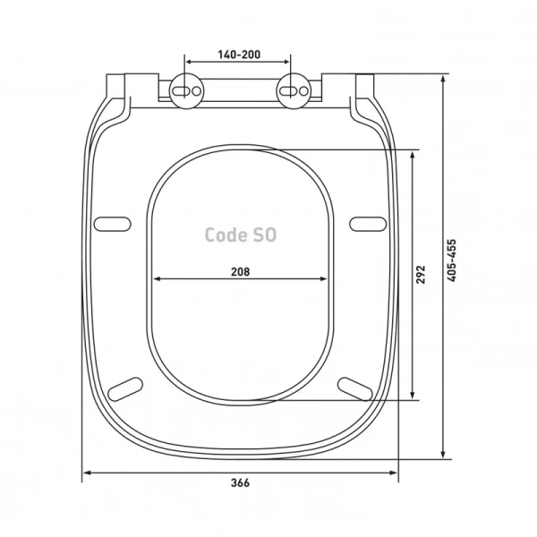Крышка-сиденье с микролифтом BERGES Code белая 016403 (детальная фотография) index_2