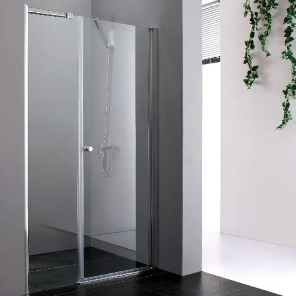 Душевая дверь в нишу Cezares Elena 130 см стекло прозрачное ELENA-W-B-11-60+70-C-Cr (детальная фотография)