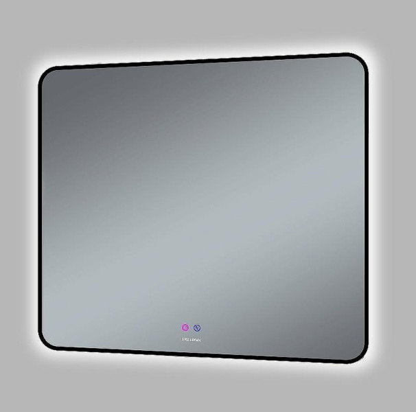 Зеркало с подсветкой Grossman Elegans 90 см черное 1790802 (детальная фотография), в наличии