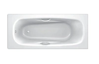 Стальная ванна BLB Anatomica B75LTH001 handles HG 170 х 75 см, с отв. для ручек, с шумоизоляцией