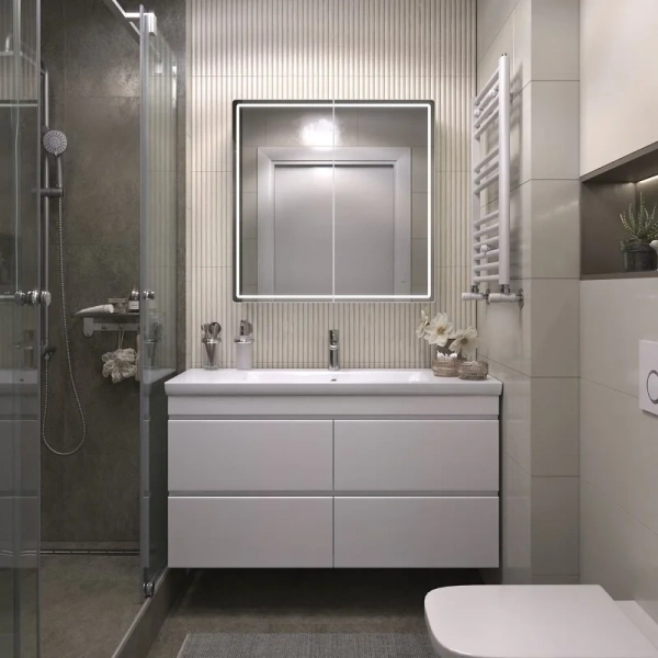 Смеситель для раковины Boheme Vogue хром 221 (детальная фотография), с 1 монтажным отверстием