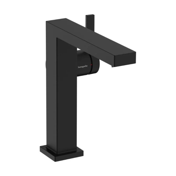 Смеситель для раковины Hansgrohe Tecturis E матовый черный 73040670 (детальная фотография)