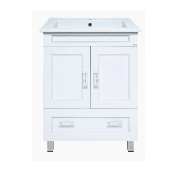 Тумба под раковину напольная Misty Дива 75 см белая П-Див01075-013Пр (детальная фотография)