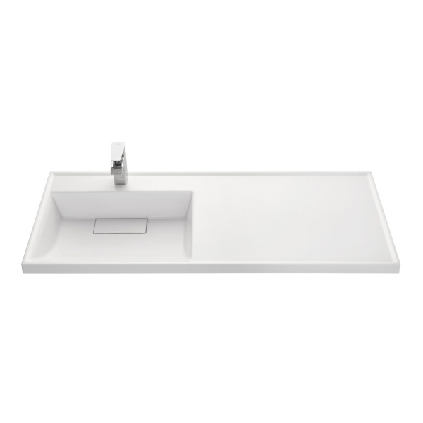 Раковина над стиральной машиной Акватон Лондри 120 см левая 1A72843KLH01L (детальная фотография), современные, hi-tech