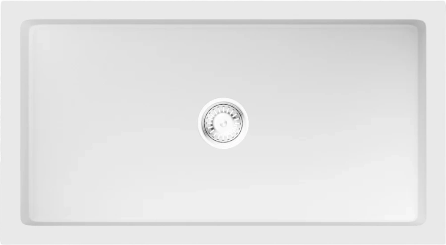 Мойка для кухни Omoikiri Mikura 76-WH 76 см белая 4997074 (детальная фотография)