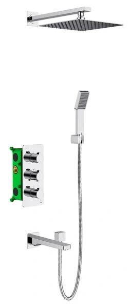 Душевой набор хром Timo Petruma SX-5149/00SM (детальная фотография)