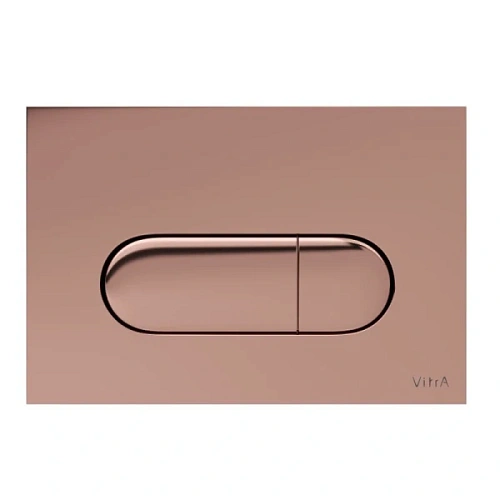 Клавиша смыва VitrA Root Round медь - фото 5