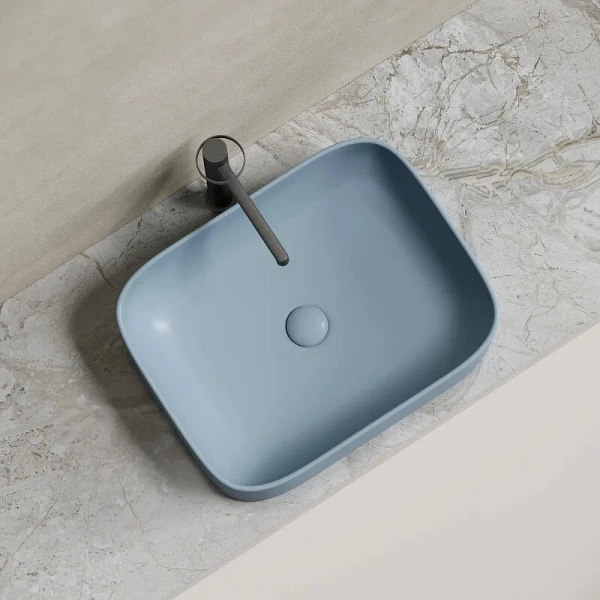 Раковина Ceramica Nova Element 50 см серо-голубая CN6052MHL (детальная фотография), другие