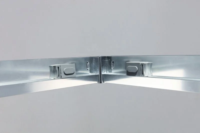 Душевой уголок Cezares Momento 90x90 см профиль хром MOMENTO-R-2-90-C-Cr (детальная фотография), полукруглые, четверть круга