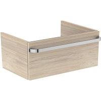 Тумба под раковину подвесная Ideal Standard Tonic II 80 см светло-коричневое дерево