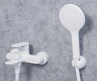 Смеситель для ванны WasserKRAFT Mindel белый