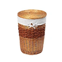 Корзина для белья WasserKRAFT Main светло-коричневая