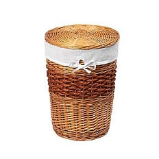 Корзина для белья WasserKRAFT Main светло-коричневая