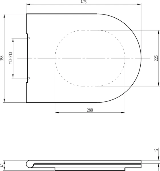 Крышка-сиденье с микролифтом Migliore Monaco черная 32075 (детальная фотография) index_3