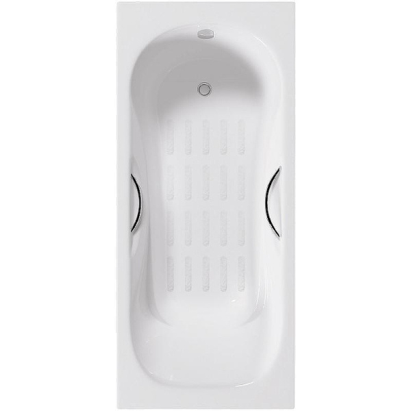 Ванна чугунная Delice Malibu DLR230610R-AS 180x80 прямоугольная (детальная фотография)