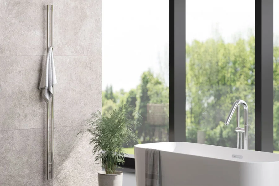 Полотенцесушитель электрический Сунержа Нюанс 3.0 8.5х180 см правый без покрытия 00-5843-1853 (детальная фотография), современные, hi-tech index_1