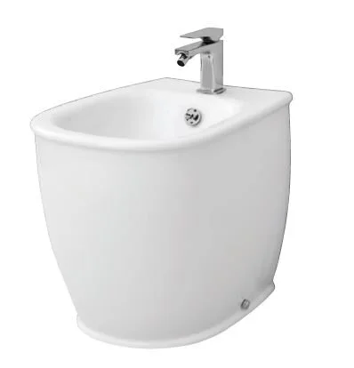 Биде напольное Artceram Azuley белое AZB002 01 00 (детальная фотография)