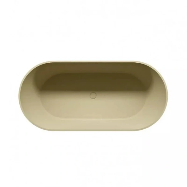 Ванна из искусственного камня Riho Bilbao, B118001106, 170 x 80 см, цвет серая галька (детальная фотография), 170х80