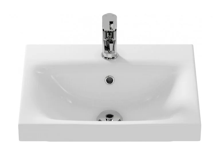 Раковина мебельная Misty Moduo 50 см встраиваемая S-UM-MOD50/1 (детальная фотография), в наличии index_1