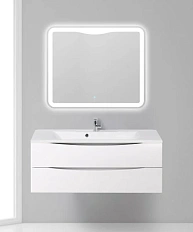 Тумба под раковину подвесная BelBagno Marino 110 см bianco opaco