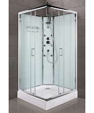 Душевая кабина BelBagno Uno 80х80 см с задними стенками