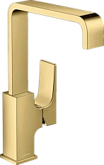 Смеситель для раковины Hansgrohe Metropol полированное золото