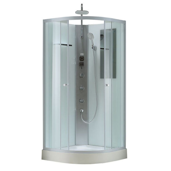 Душевая кабина Black&White Galaxy G5701 90x90 см гидромассажная 5701900 (детальная фотография)