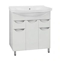 Тумба под раковину напольная Style Line Жасмин 77 см белая