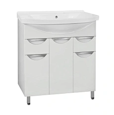 Тумба под раковину напольная Style Line Жасмин 77 см белая