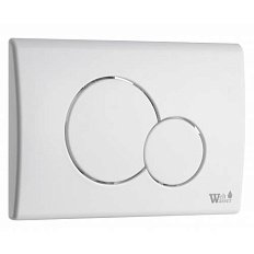 Клавиша смыва WeltWasser WW INS белая глянцевая