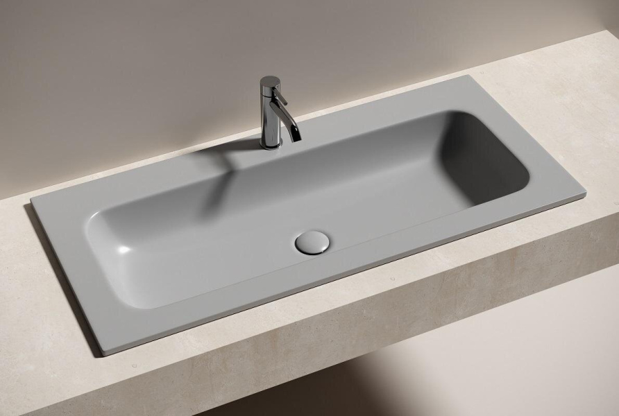 Раковина Sancos Grace 101 см антрацит матовый CN7013MH (детальная фотография), другие
