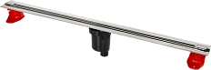 Душевой лоток BERGES Super Slim 120 см матовый хром