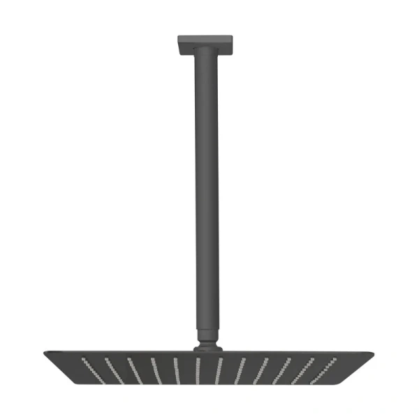 Верхний душ Cezares черный матовый  CZR-B-TDDQ-30/30-NOP (детальная фотография)