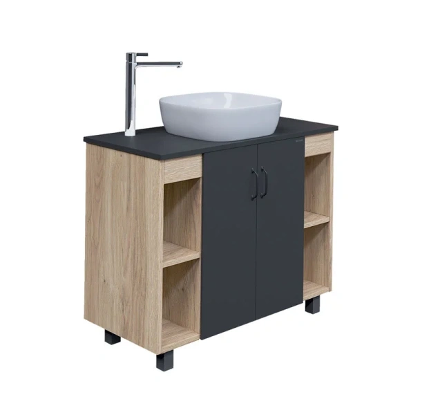 Столешница под раковину Grossman Флай 97,6 см серая 501002 (детальная фотография) index_1