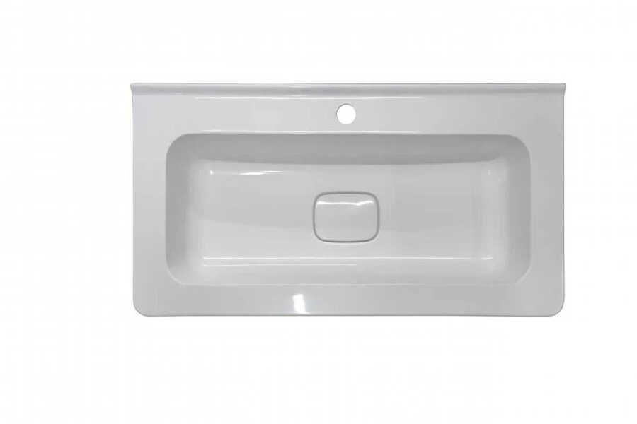 Тумба под раковину напольная Style Line Бергамо 70 см черная СС-00002311 (детальная фотография), моноблок